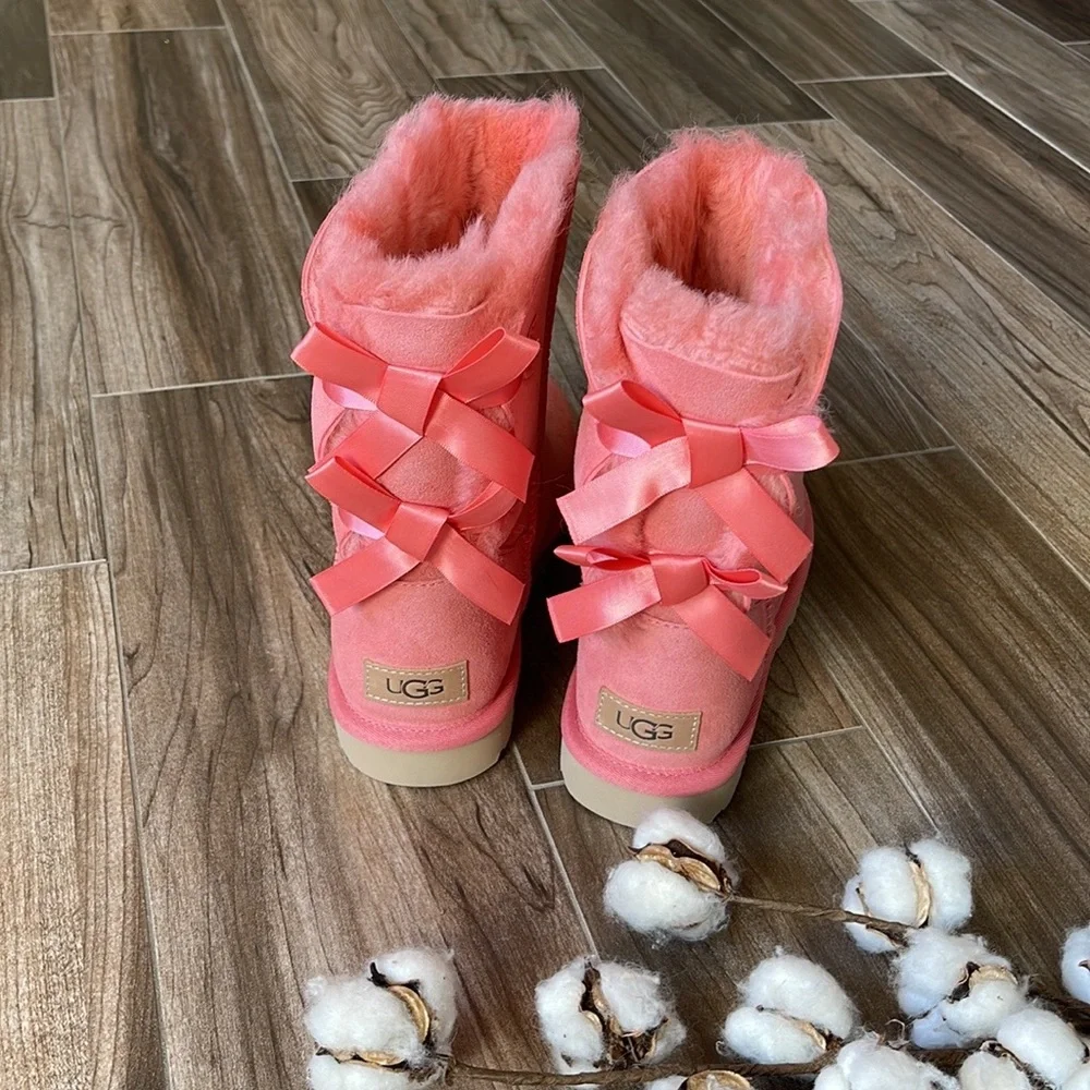 🌿UGG- W BAILEY BOW II BOOTS🌿 - Picture 12 of 16